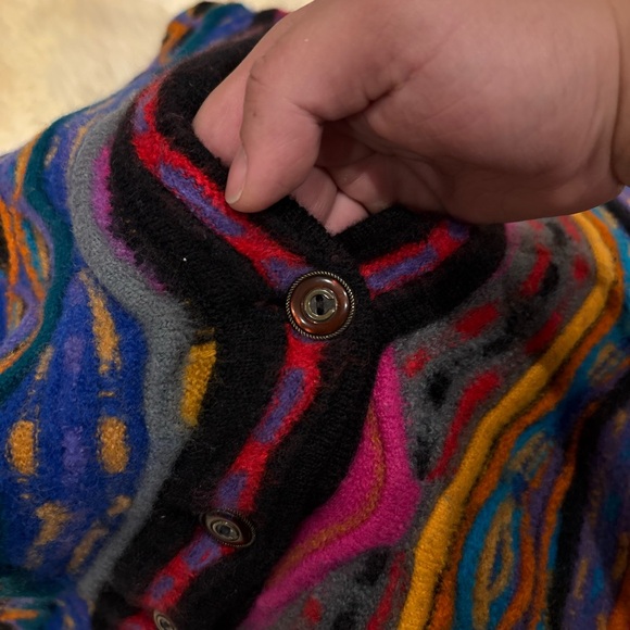 COOGI Vibrant Multicolor Women's Cardigan - Picture 8 of 11